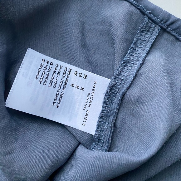 American Eagle cowl neck babydoll tank - Picture 5 of 7